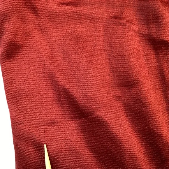 Aqua Blues tank 90’s red shiny spaghetti strap - Picture 4 of 10